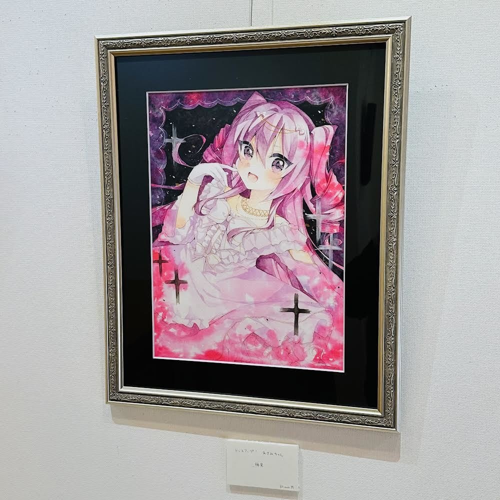 原画 ドレスアップ!あざみちゃん