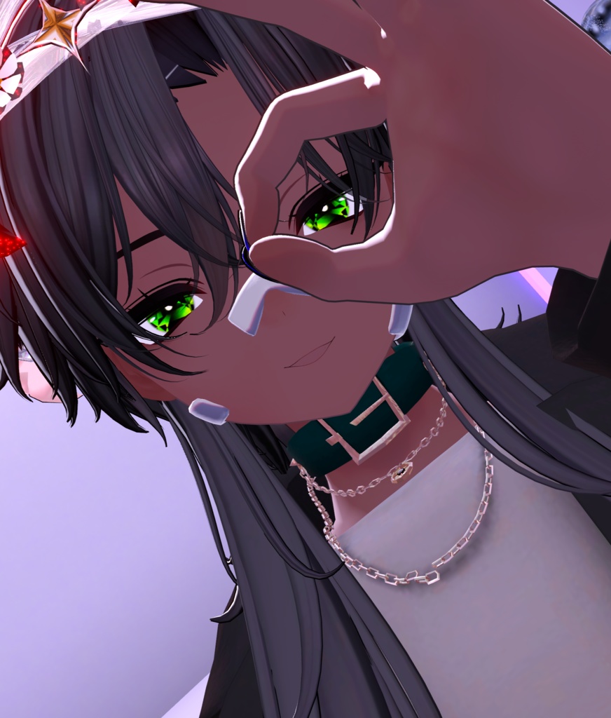 【無料】ノイズくんきらきらおめめ