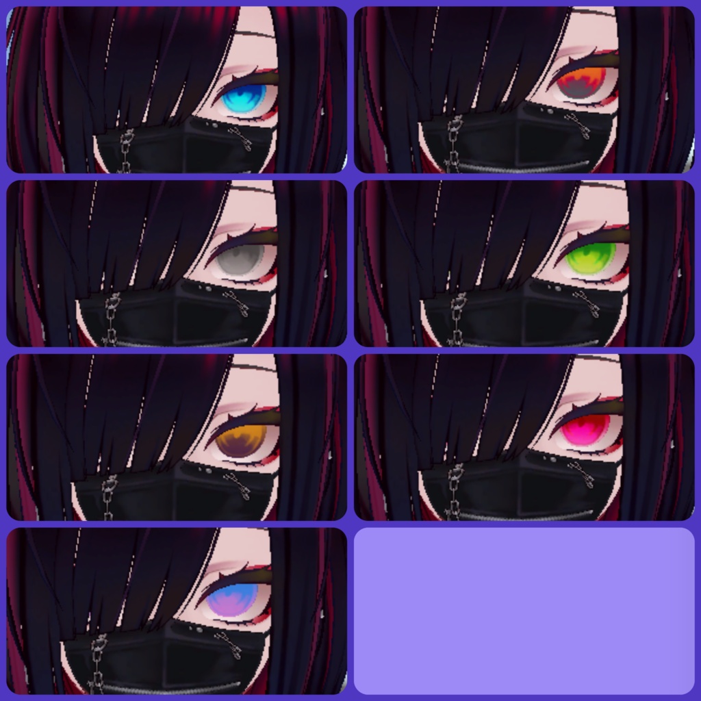【5アバター対応】どらあい【EYEtexture】