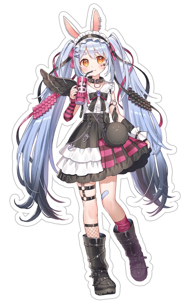 【非公式】兎田ぺこら パンク衣装アクリルスタンド【C107】