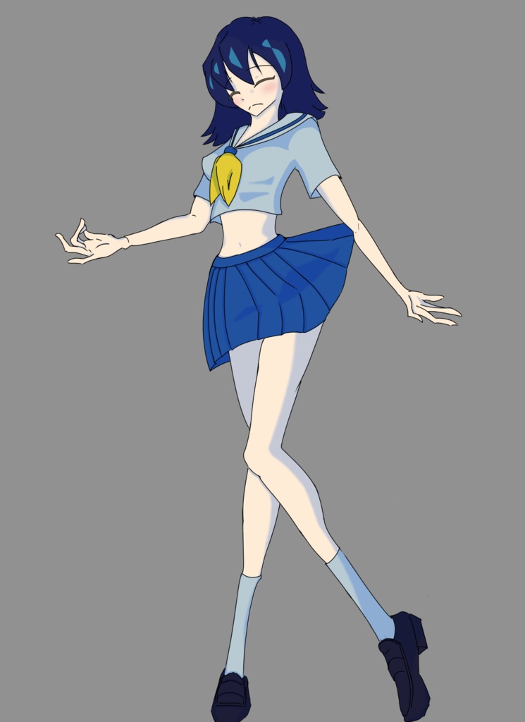 制服の超能力少女