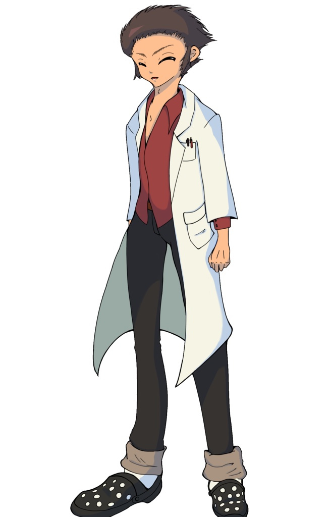 立ち絵 若いお医者さん