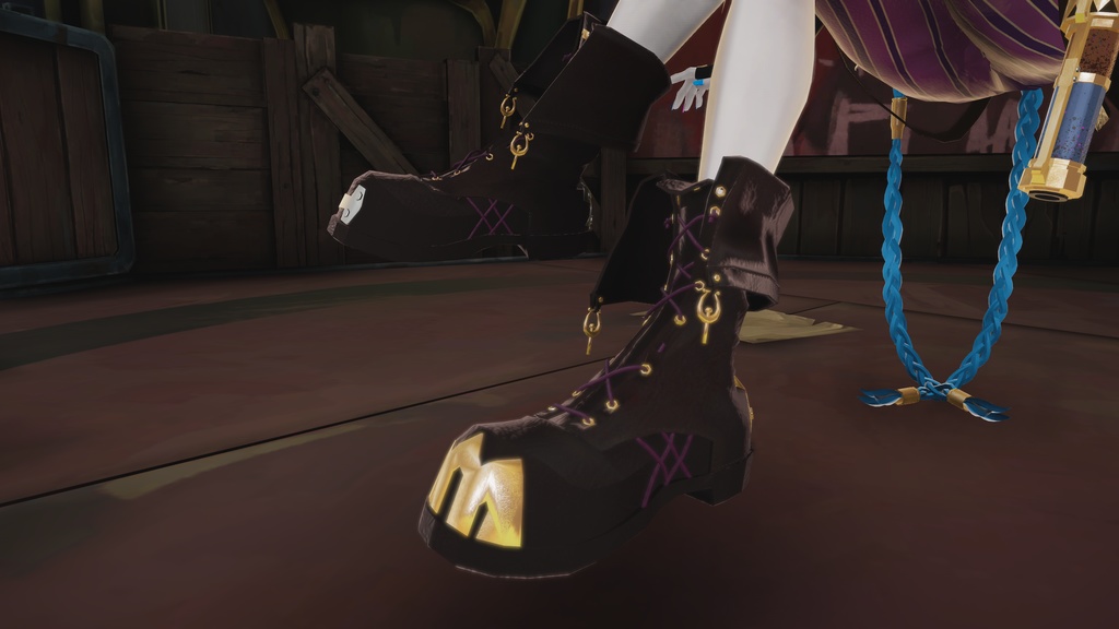 【Arcane】ジンクスのブーツ【VRC想定】