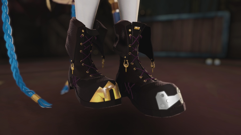 【Arcane】ジンクスのブーツ【VRC想定】