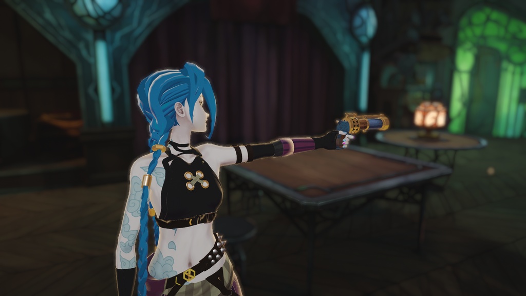 【Velnica専用】ジンクスのタトゥー・ネイル セット