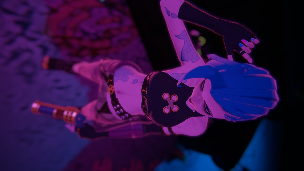 【Velnica専用】ジンクスのタトゥー・ネイル セット