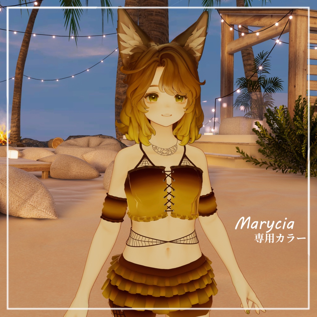 【Velnica Marycia対応】雨と蜘蛛の水着