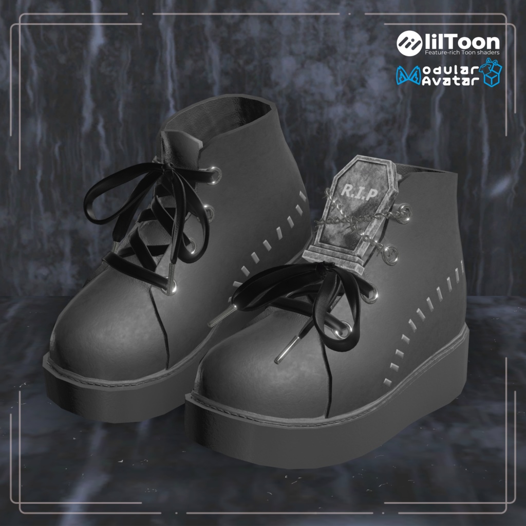 墓に片足突っ込んでる靴