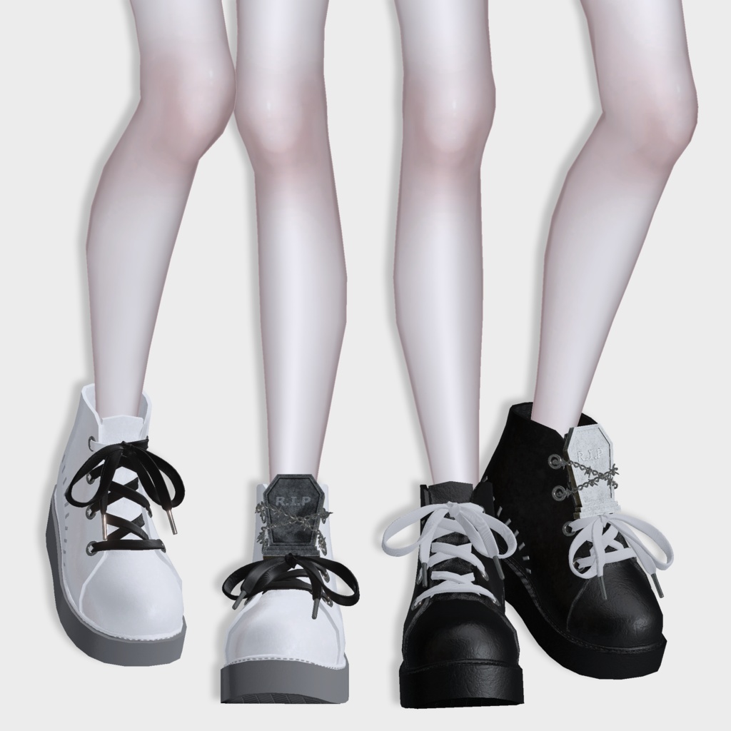 【11アバター対応】墓に片足突っ込んでる靴【セール中】