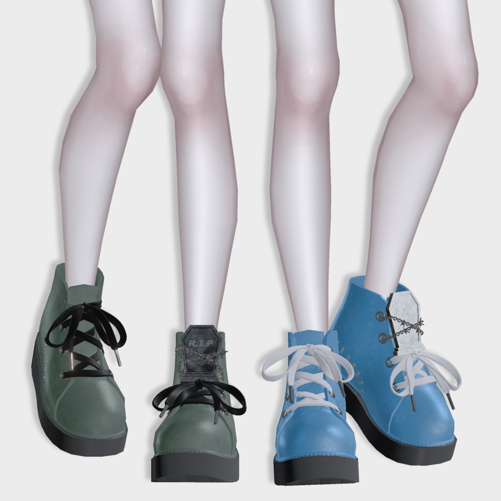 【11アバター対応】墓に片足突っ込んでる靴【セール中】