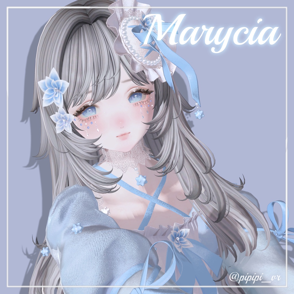 【全シェイプキー追従】WhisperPetals~Hydrangea~