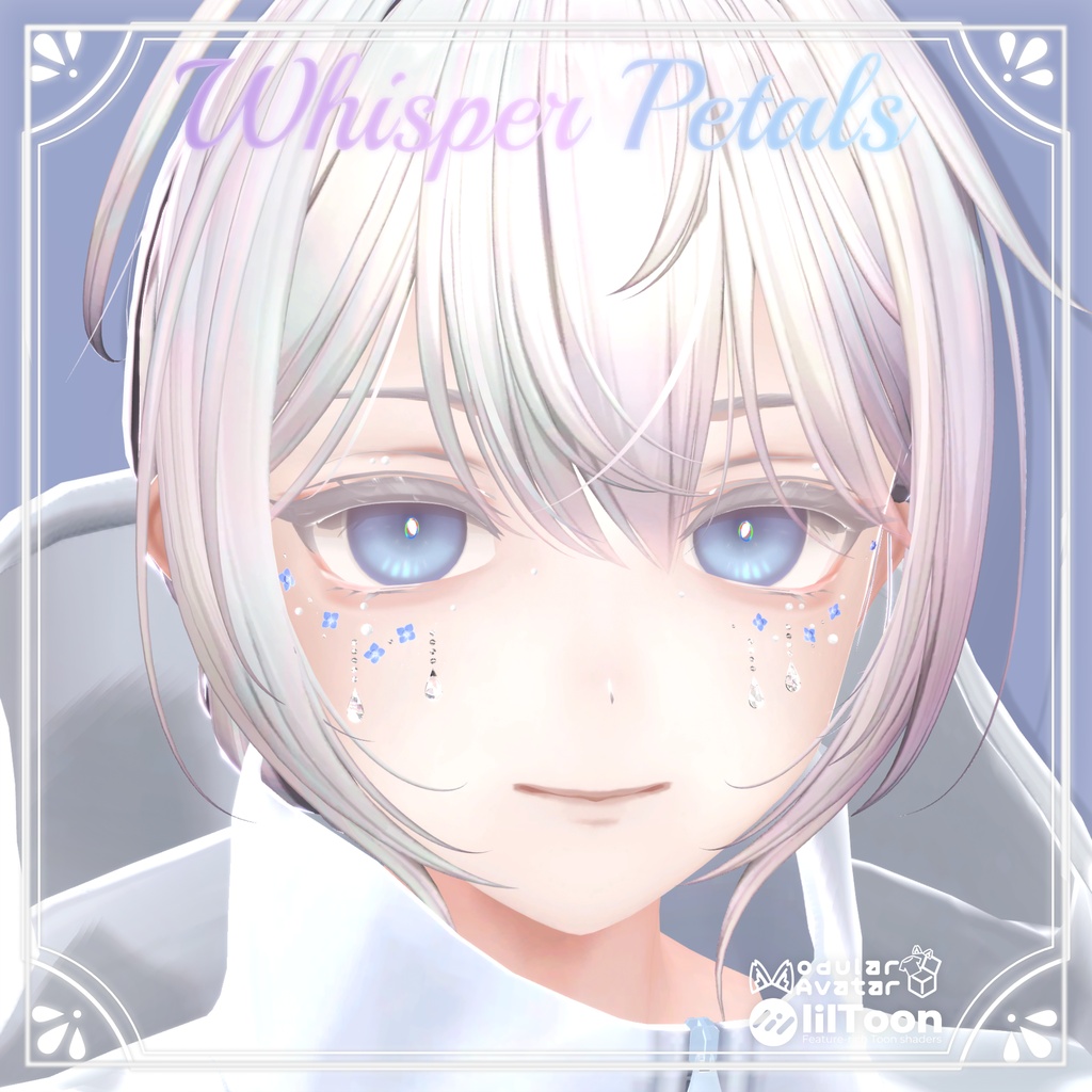 【全シェイプキー追従】WhisperPetals~Hydrangea~ image