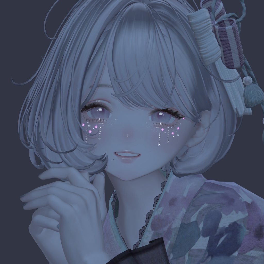 【全シェイプキー追従】WhisperPetals~Hydrangea~