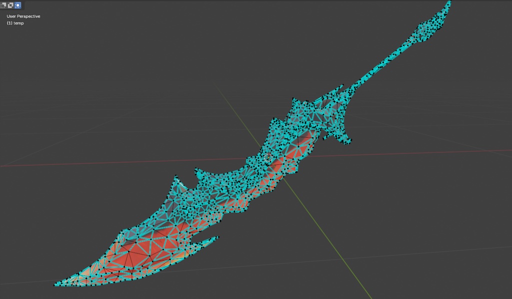 【無料配布中】インフェルノブレイド(オリジナル3Dモデル)VRChat
