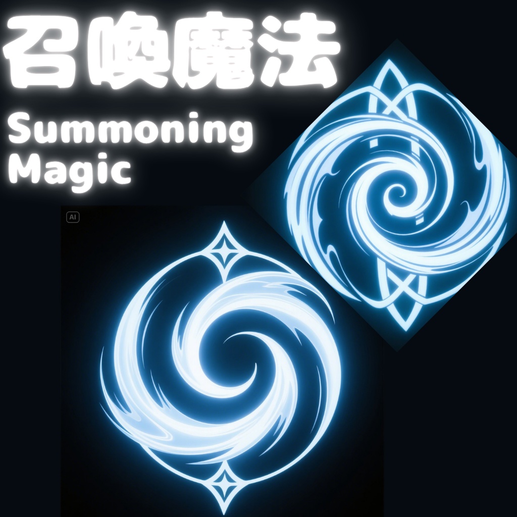 【VRChat想定】召喚魔法 Summoning Magic