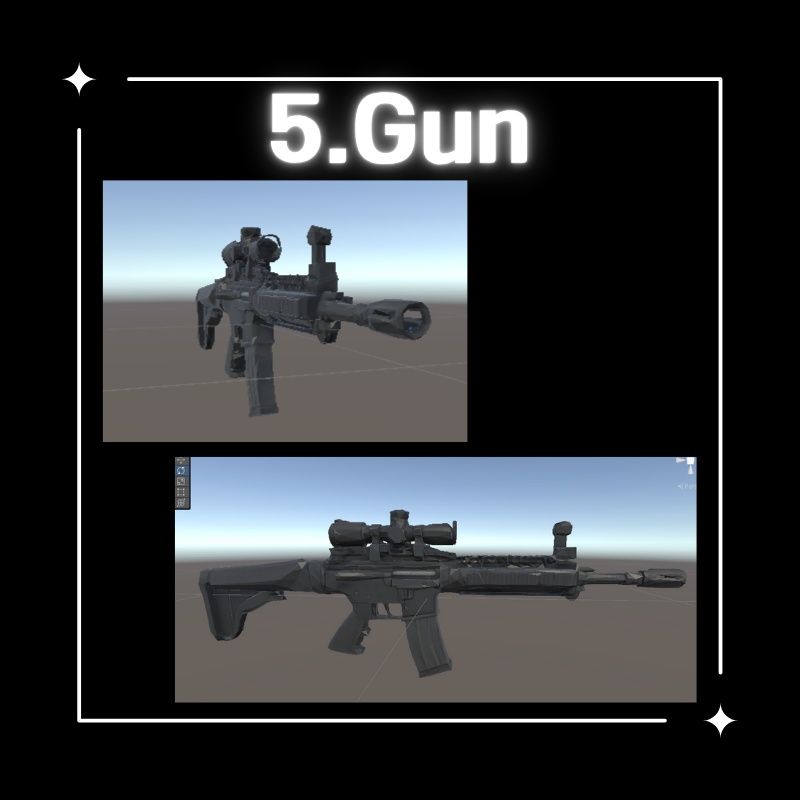 【無料配布中】6 Unique Weapons in One Set個性的な武器6種セット (VRChat想定)