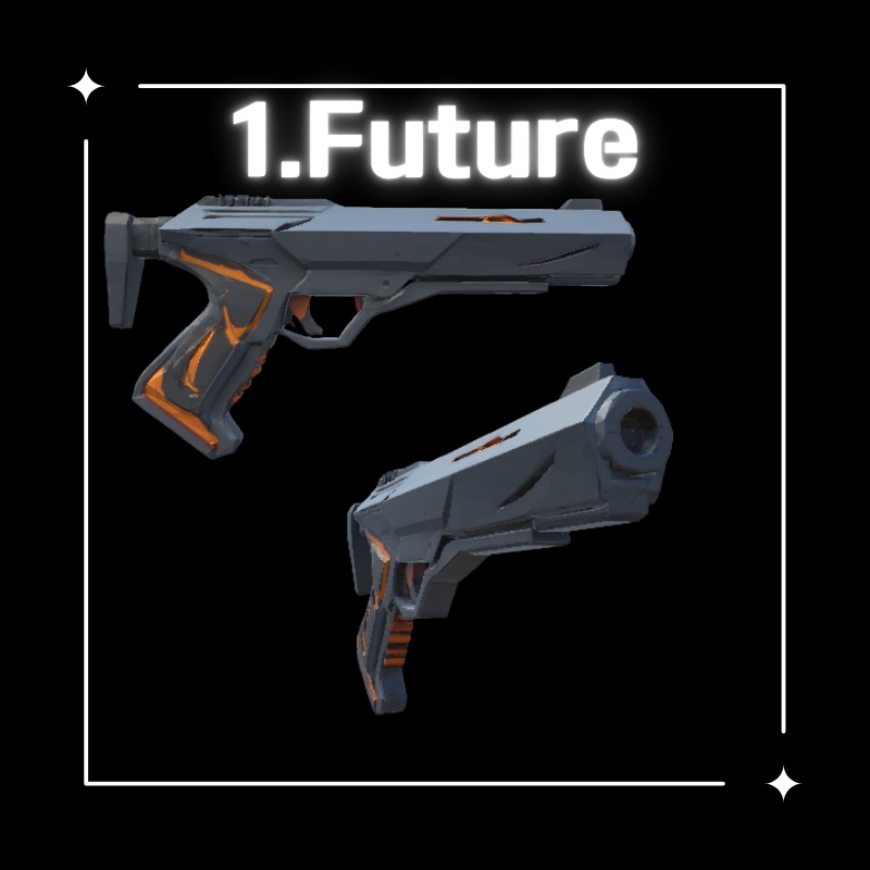 【無料配布中】6 Unique Weapons in One Set個性的な武器6種セット (VRChat想定)