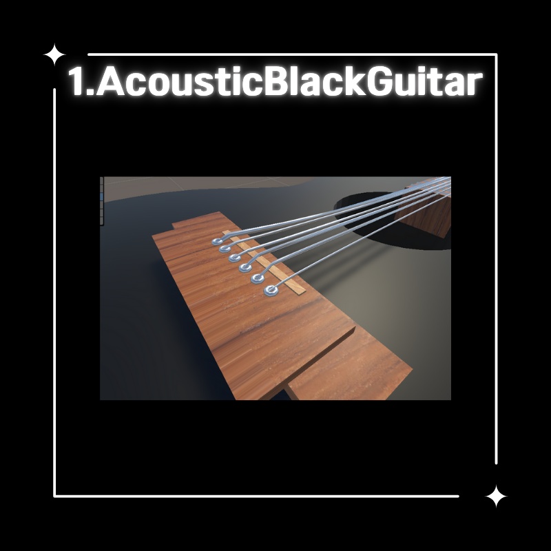 【無料配布中】0円! 楽器4種セット (VRChat想定)