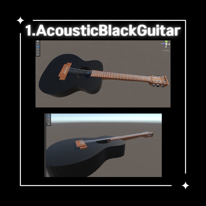 【無料配布中】0円! 楽器4種セット (VRChat想定)