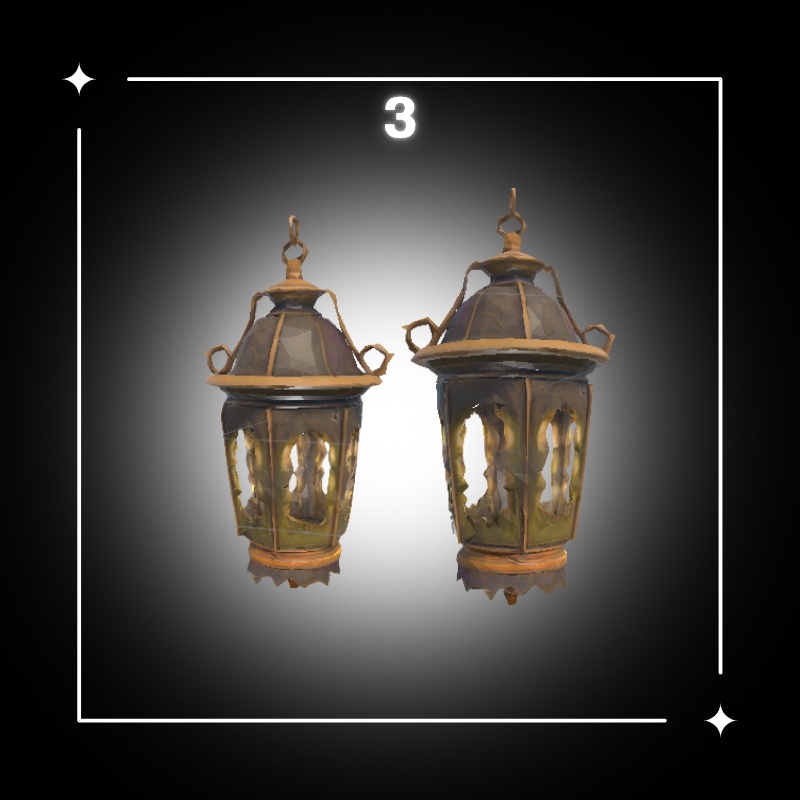 【無料配布中】ヒカル!幻想ランタン8選 (VRChat想定)