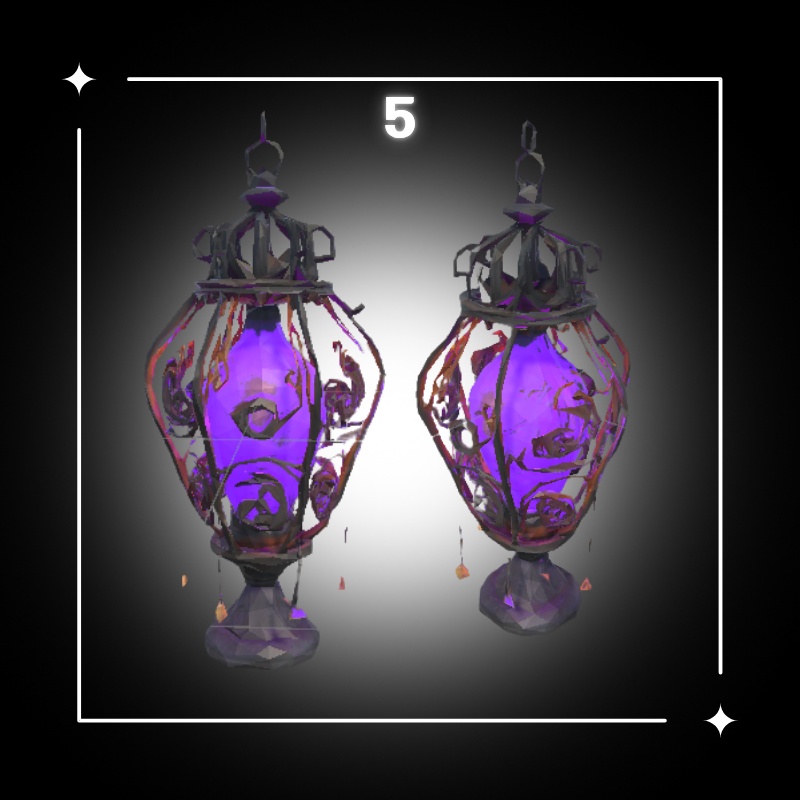 【無料配布中】ヒカル!幻想ランタン8選 (VRChat想定)