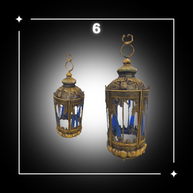 【無料配布中】ヒカル!幻想ランタン8選 (VRChat想定)