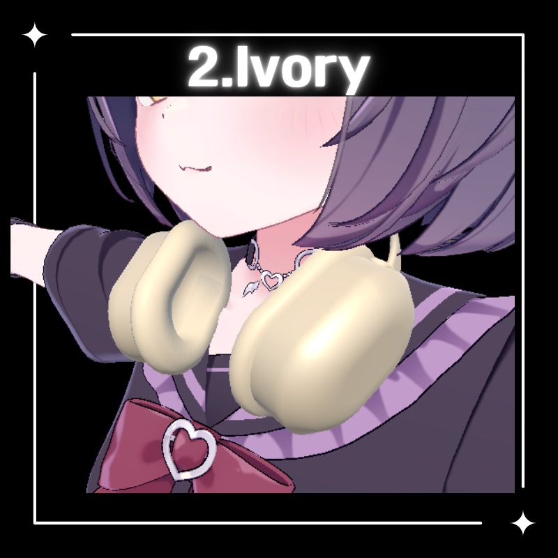 【無料配布中】ヘッドホン6種類セット (VRChat想定)