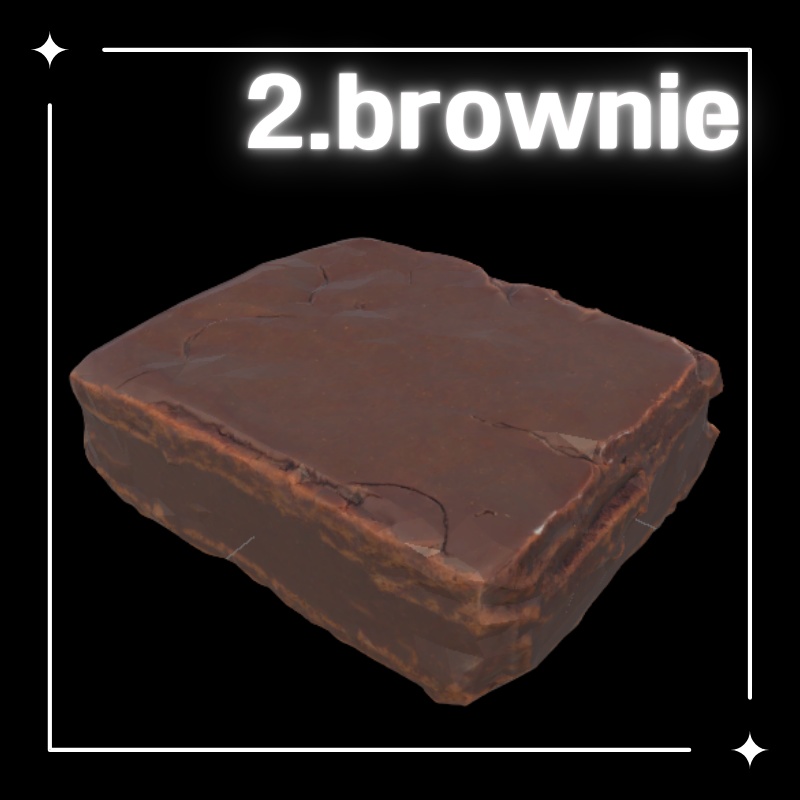 おいしいデザート12種セット(VRChat想定)