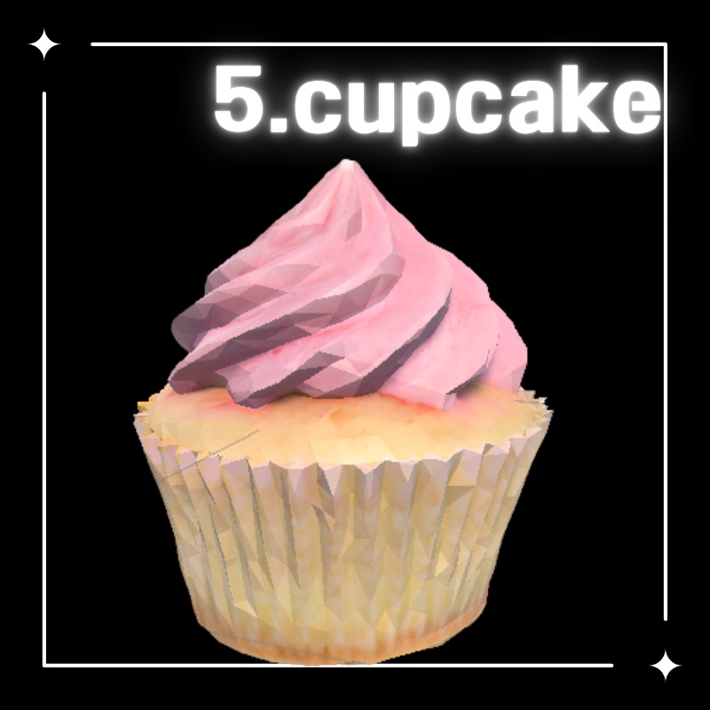 おいしいデザート12種セット(VRChat想定)