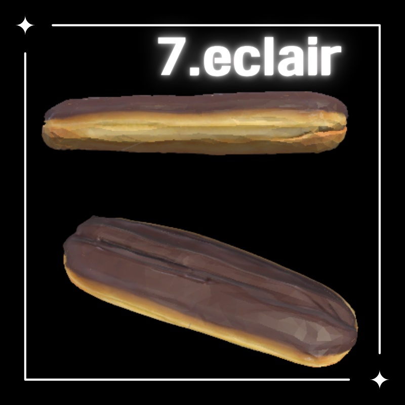 おいしいデザート12種セット(VRChat想定)