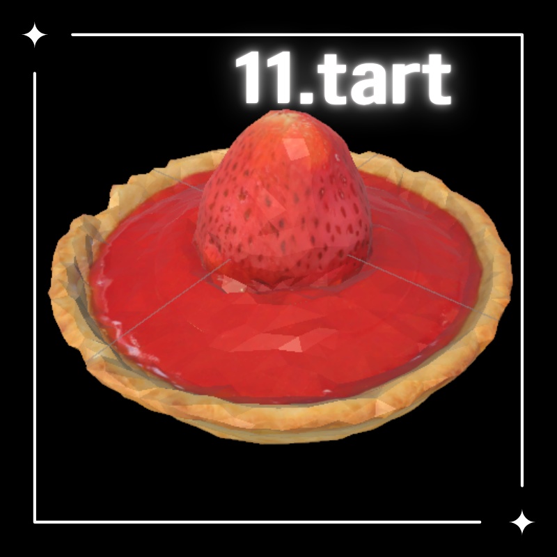 おいしいデザート12種セット(VRChat想定)