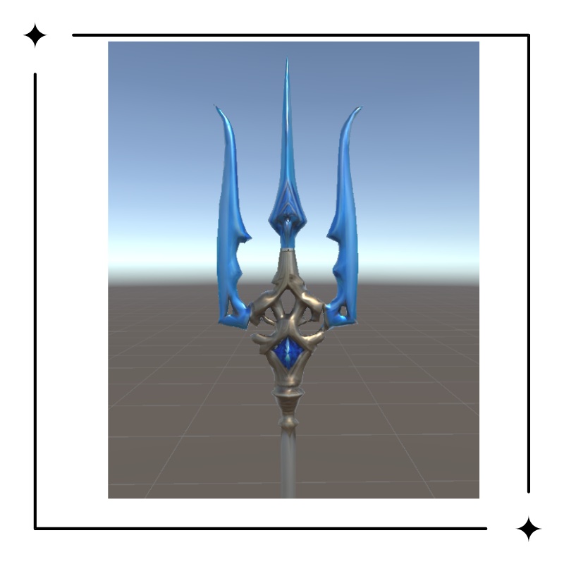 トライデント (VRChat想定)