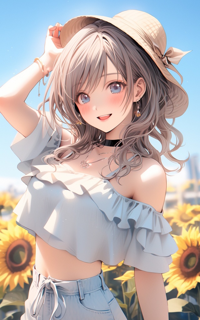 Kawaii Tilted Heads♡ 首を傾げる女の子イラスト集