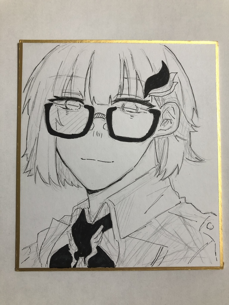 【非公式】リゼ・ヘルエスタ　色紙