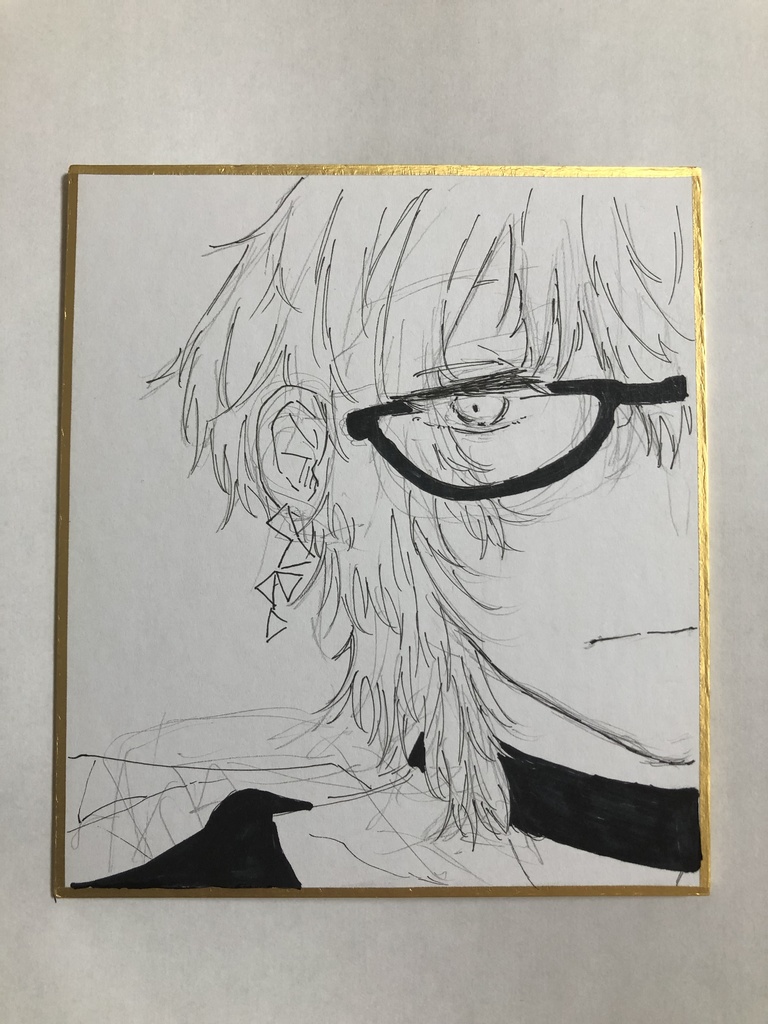 【非公式】アンジュ・カトリーナ  色紙