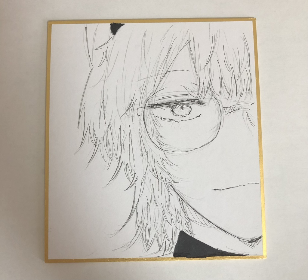 【非公式】戌亥とこ　色紙