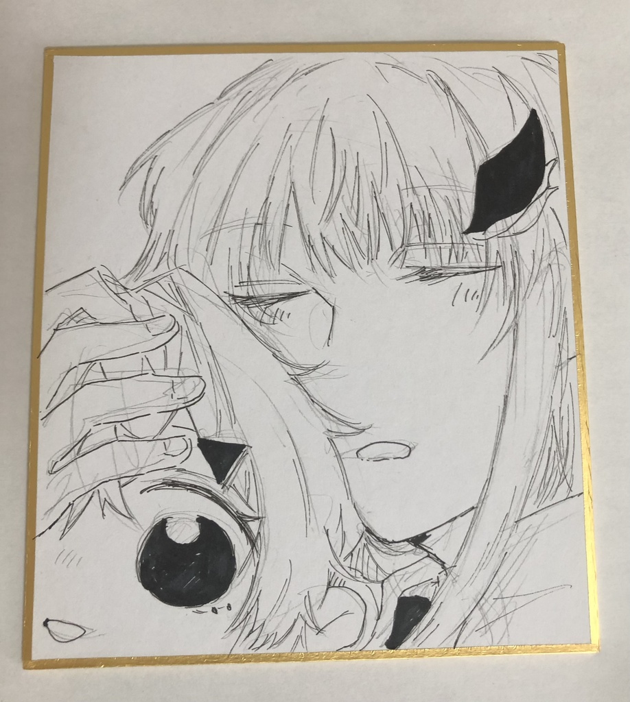 【非公式】リゼ・ヘルエスタ 色紙