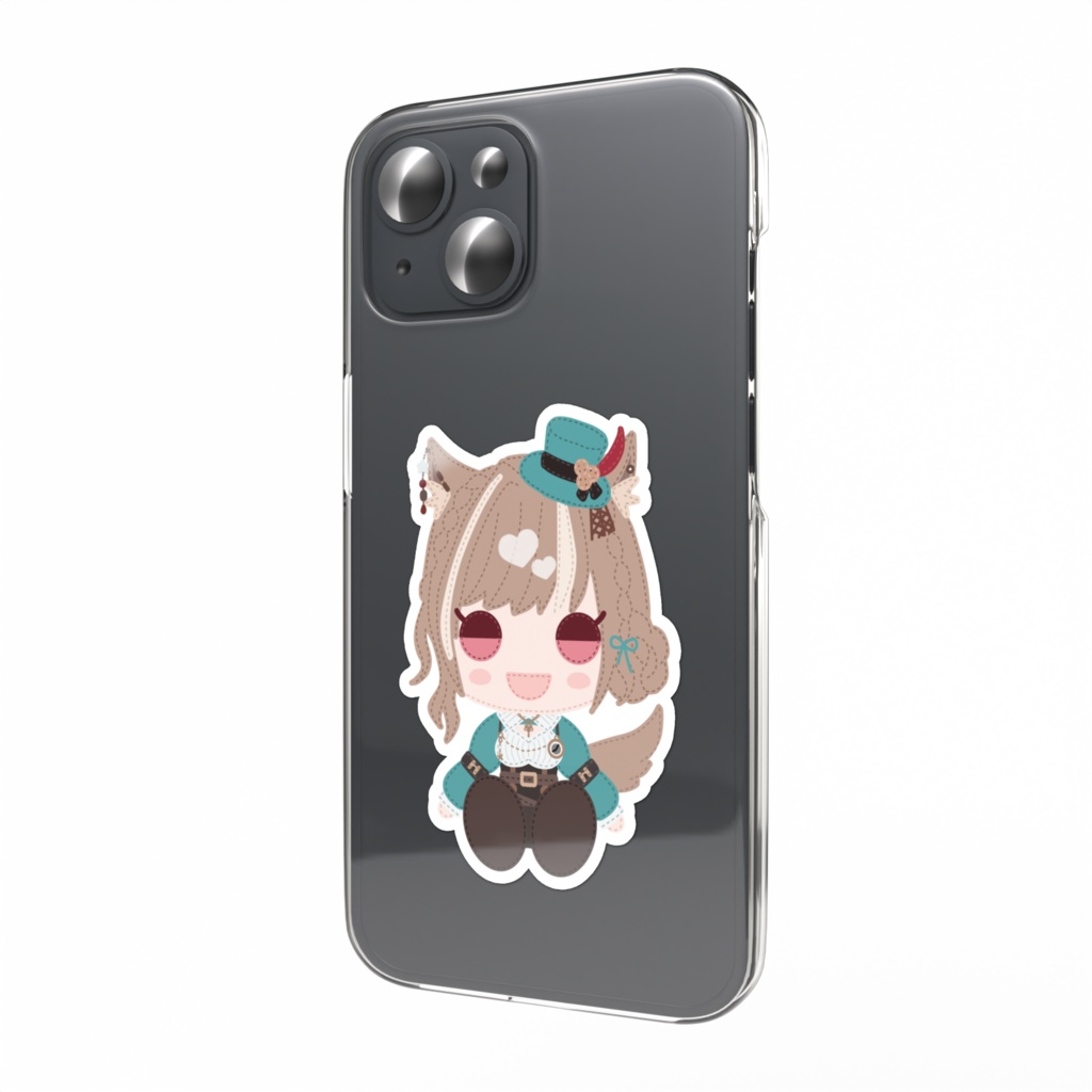 【スマホステッカー】賀茂音もか ぬいぐるみ風