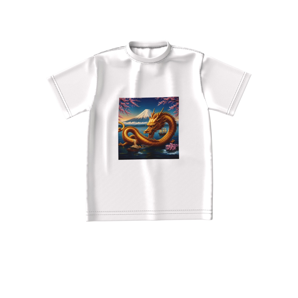 開運⭐︎金龍と富士山A