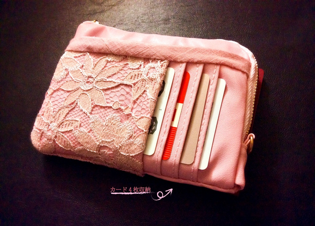 L字ファスナー付きフラグメントケース