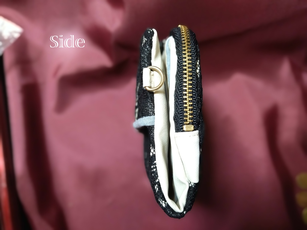 L字ファスナーポーチ付きマルチマスクケース