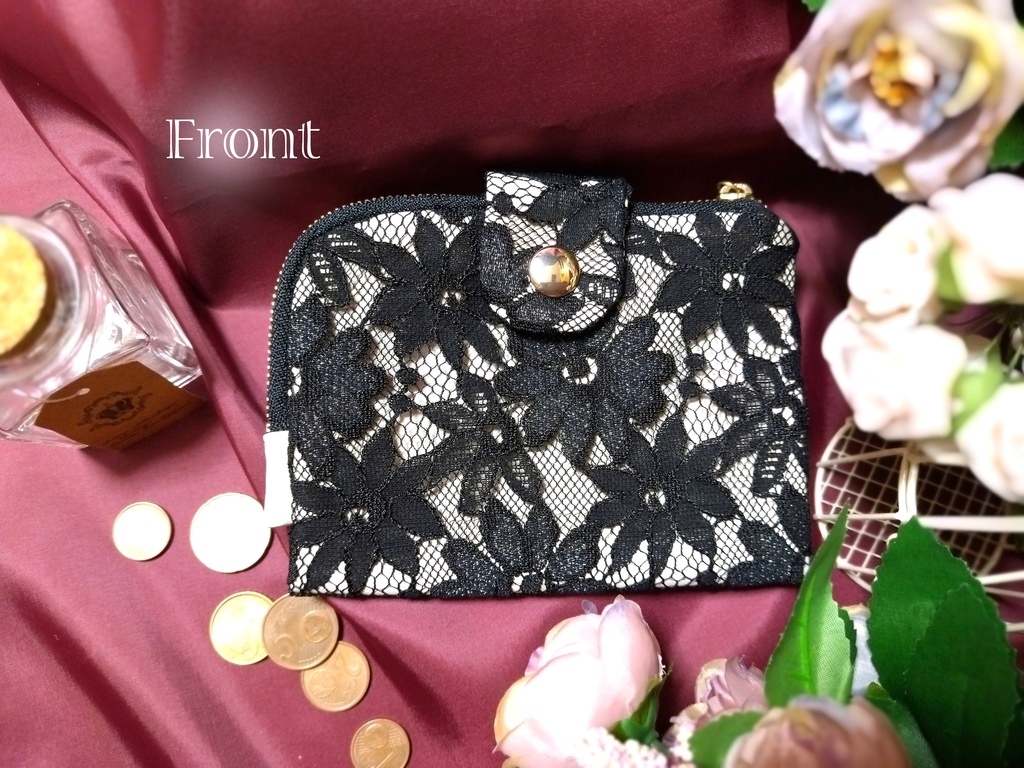 L字ファスナーポーチ付きマルチマスクケース