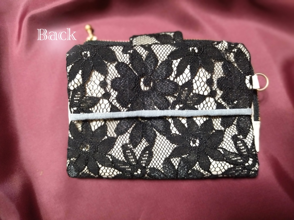 L字ファスナーポーチ付きマルチマスクケース