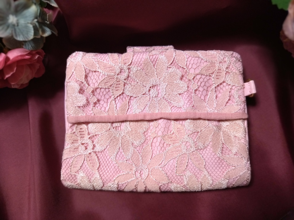 L字ファスナーポーチ付きマルチマスクケース