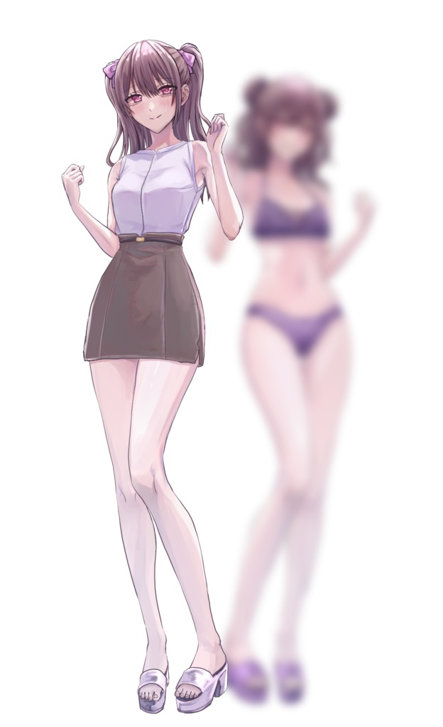 美花莉のおきがえ両面アクスタ