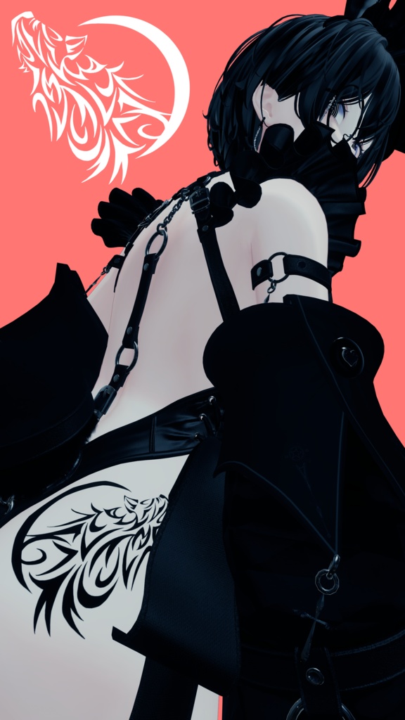 【無料/free】トライバル風アニマルタトゥー4種