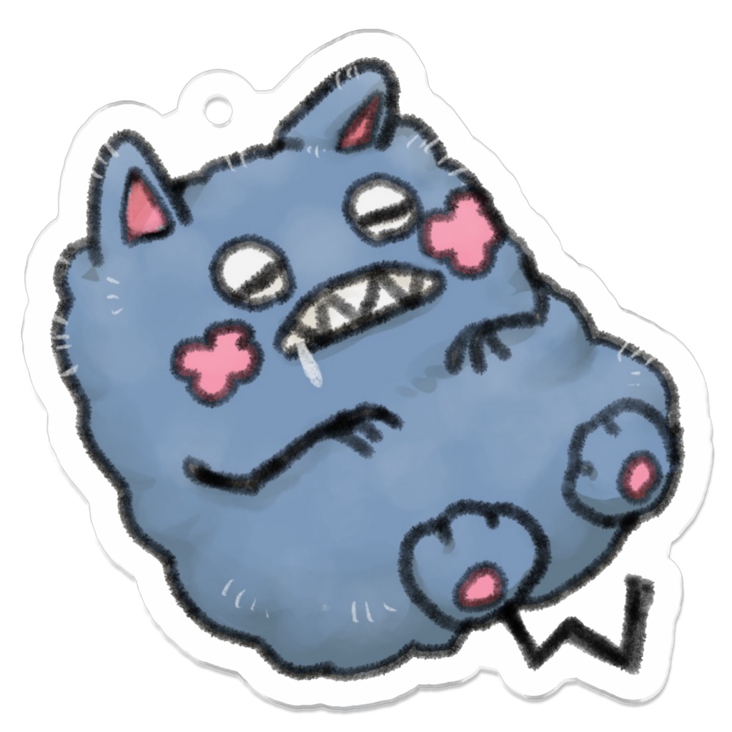 ふではやのバケモノ-すやすやアクキー