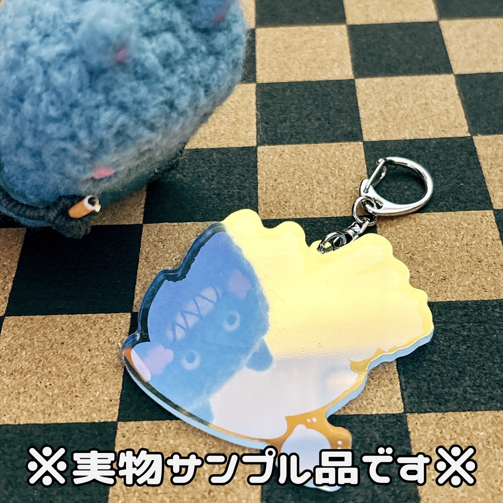 アイスとセパリ-アクリルキーホルダー