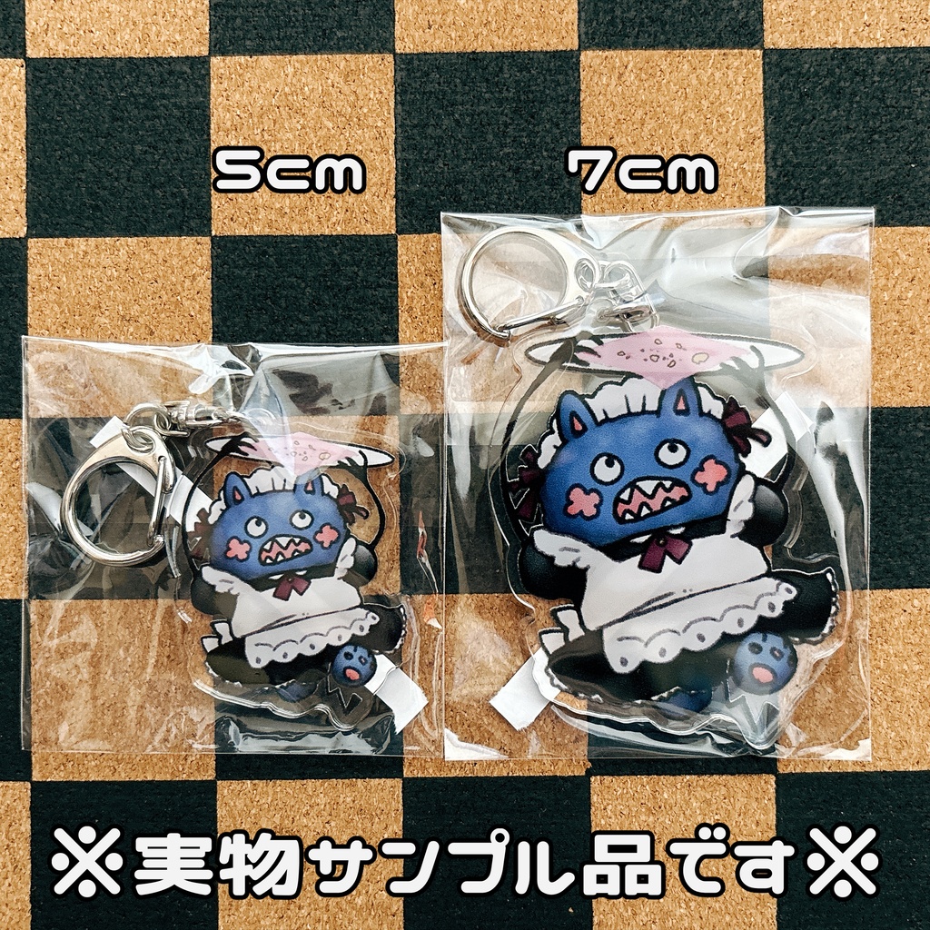 ふではやのメイド-アクリルキーホルダー
