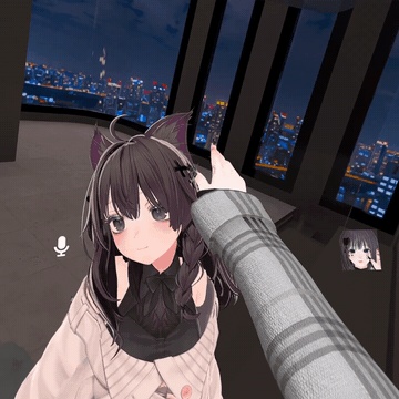 【無料】撫でイヤ!ギミック 〜撫でようとするとスッと避ける〜【VRChat / Modular Avatar】